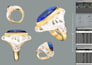 design any type of 3d cad jewelry as well as sculpt it